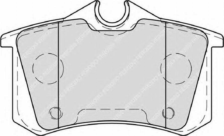 Ferodo FSL4004 - Kit de plaquettes de frein, frein à disque cwaw.fr