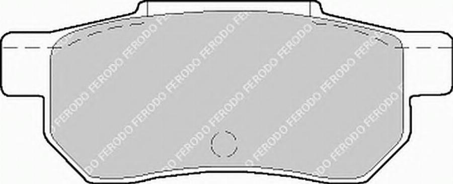 Ferodo FSL472 - Kit de plaquettes de frein, frein à disque cwaw.fr