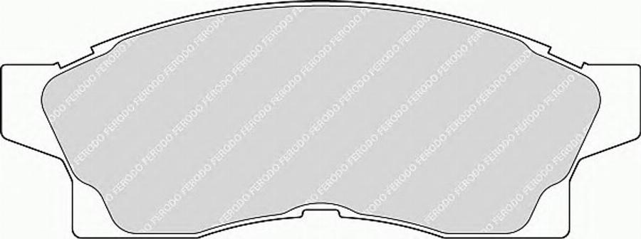 Ferodo FSL649 - Kit de plaquettes de frein, frein à disque cwaw.fr