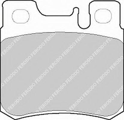 Ferodo FSL644 - Kit de plaquettes de frein, frein à disque cwaw.fr