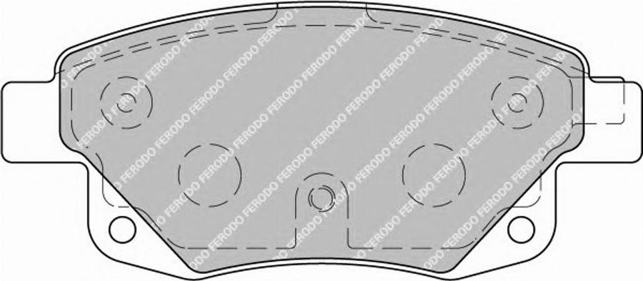 Ferodo FSL1930 - Kit de plaquettes de frein, frein à disque cwaw.fr