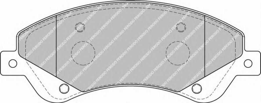 Ferodo FSL1929 - Kit de plaquettes de frein, frein à disque cwaw.fr