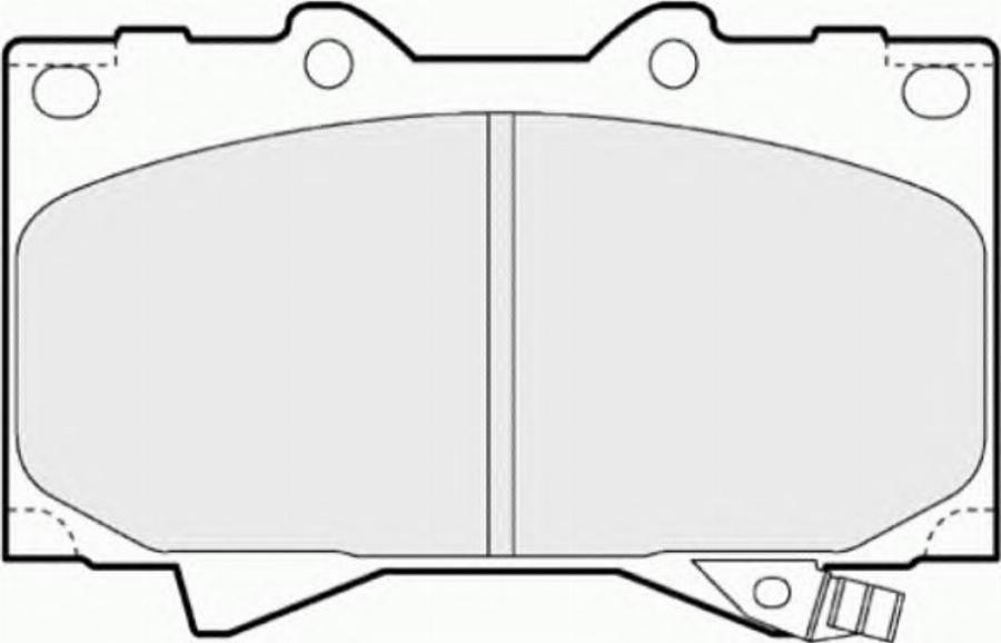 Ferodo FSL1456 - Kit de plaquettes de frein, frein à disque cwaw.fr