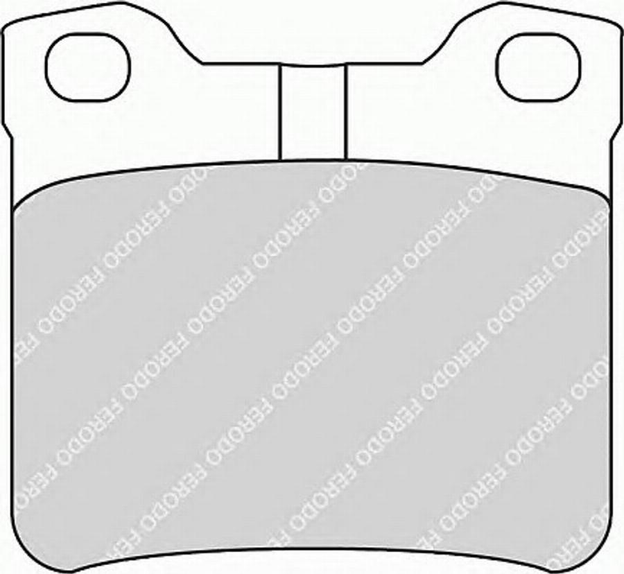 Ferodo FSL1415 - Kit de plaquettes de frein, frein à disque cwaw.fr