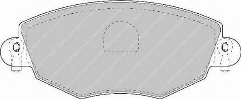 Ferodo FSL1425 - Kit de plaquettes de frein, frein à disque cwaw.fr