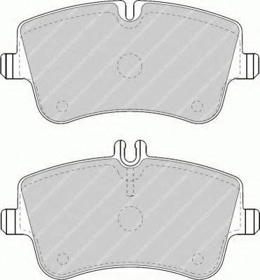 Ferodo FSL1428 - Kit de plaquettes de frein, frein à disque cwaw.fr