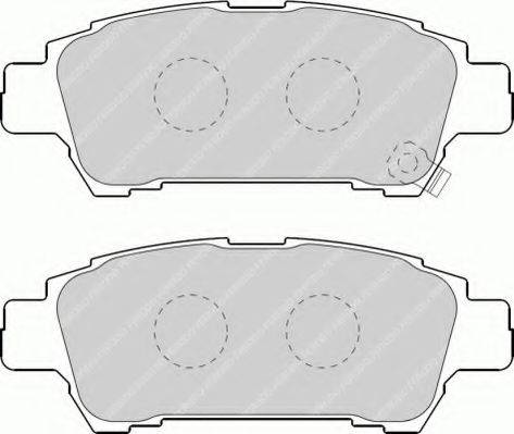 Ferodo FSL1530 - Kit de plaquettes de frein, frein à disque cwaw.fr