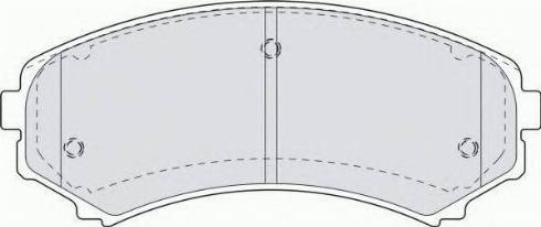 Ferodo FSL1603 - Kit de plaquettes de frein, frein à disque cwaw.fr