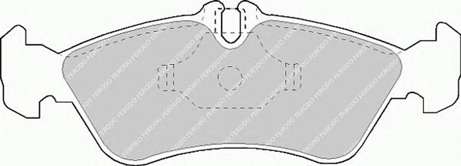 Ferodo FSL1045 - Kit de plaquettes de frein, frein à disque cwaw.fr