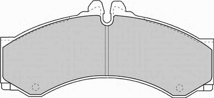 Ferodo FSL1043 - Kit de plaquettes de frein, frein à disque cwaw.fr