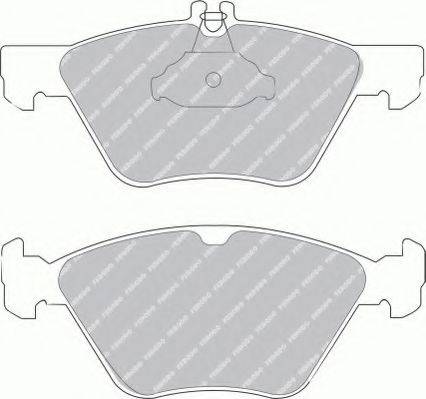 Ferodo FSL1050 - Kit de plaquettes de frein, frein à disque cwaw.fr