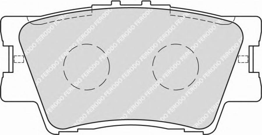Ferodo FSL1892 - Kit de plaquettes de frein, frein à disque cwaw.fr