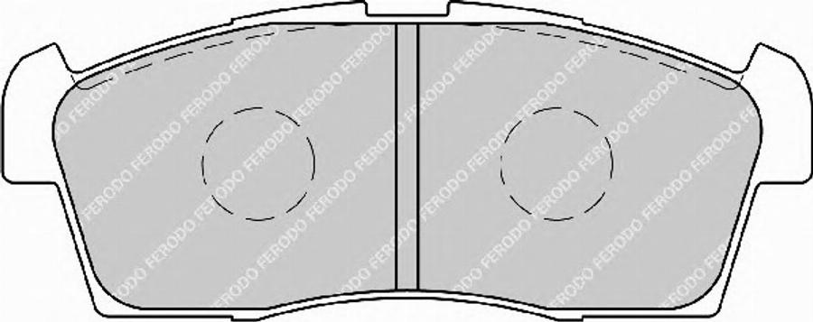 Ferodo FSL1812 - Kit de plaquettes de frein, frein à disque cwaw.fr