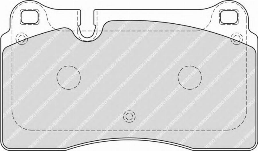 Ferodo FSL1877 - Kit de plaquettes de frein, frein à disque cwaw.fr