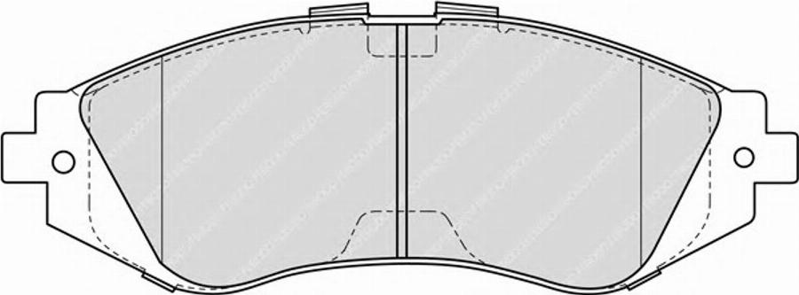 Ferodo FSL1369 - Kit de plaquettes de frein, frein à disque cwaw.fr