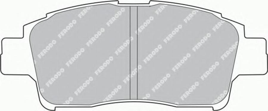 Ferodo FSL1368 - Kit de plaquettes de frein, frein à disque cwaw.fr