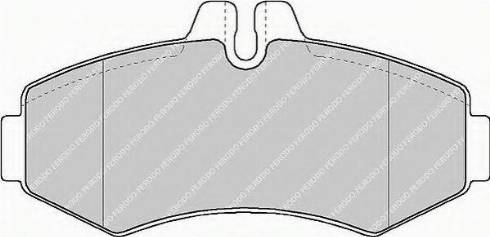 Ferodo FSL1304 - Kit de plaquettes de frein, frein à disque cwaw.fr