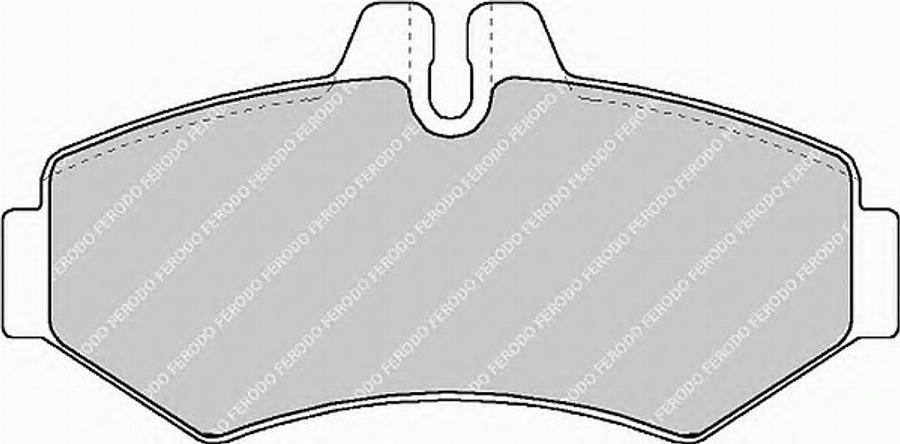 Ferodo FSL1306 - Kit de plaquettes de frein, frein à disque cwaw.fr