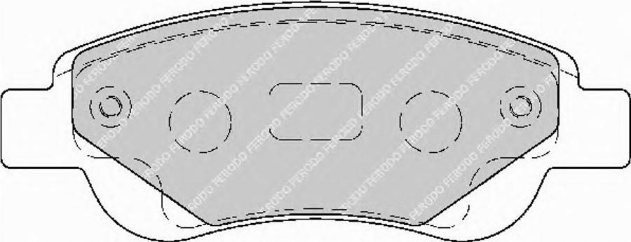 Ferodo FSL1790 - Kit de plaquettes de frein, frein à disque cwaw.fr