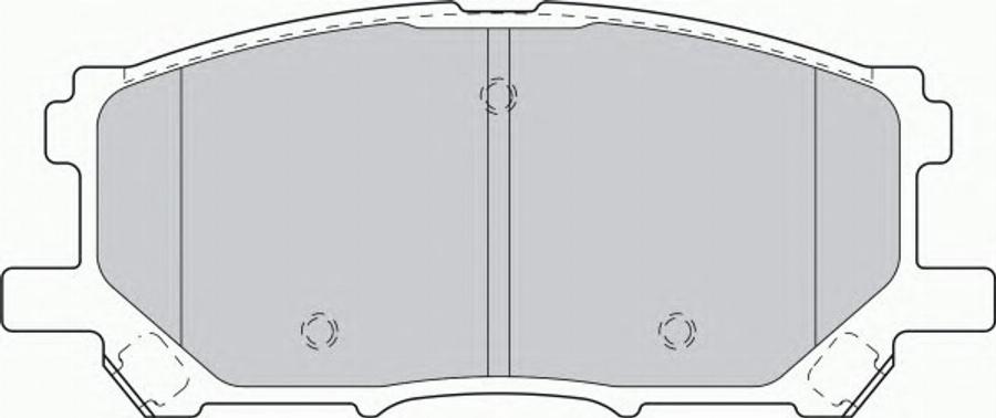 Ferodo FSL1715 - Kit de plaquettes de frein, frein à disque cwaw.fr