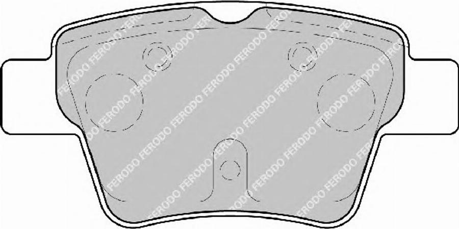 Ferodo FSL1784 - Kit de plaquettes de frein, frein à disque cwaw.fr