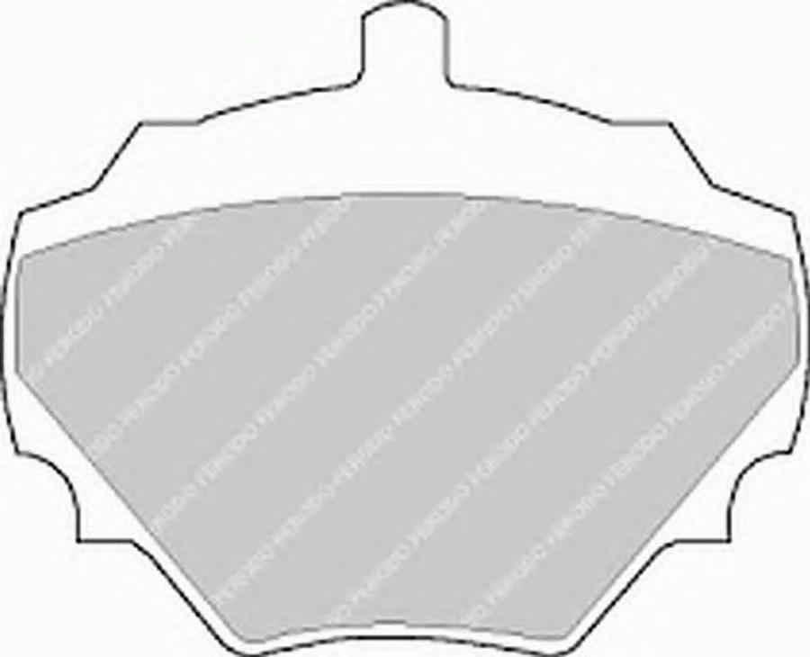 Ferodo FSL844 - Kit de plaquettes de frein, frein à disque cwaw.fr