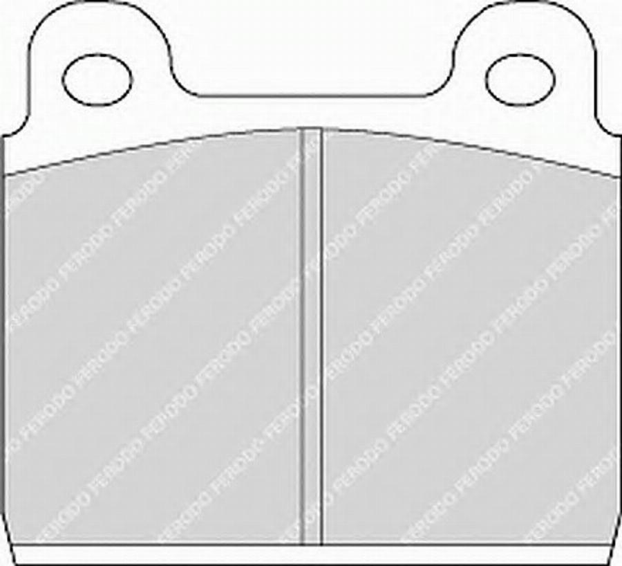 Ferodo FSL84 - Kit de plaquettes de frein, frein à disque cwaw.fr