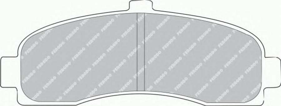 Ferodo FSL859 - Kit de plaquettes de frein, frein à disque cwaw.fr