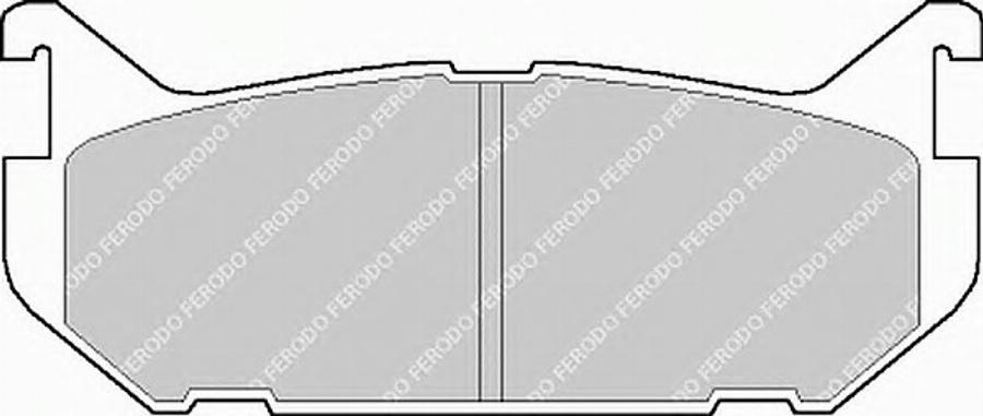 Ferodo FSL869 - Kit de plaquettes de frein, frein à disque cwaw.fr