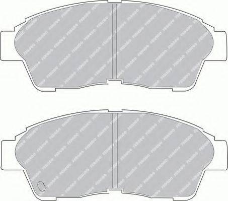 Ferodo FSL867 - Kit de plaquettes de frein, frein à disque cwaw.fr