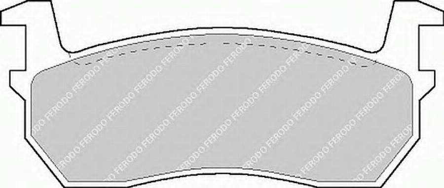 Ferodo FSL316 - Kit de plaquettes de frein, frein à disque cwaw.fr