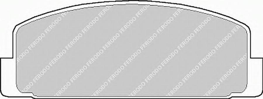 Ferodo FSL372 - Kit de plaquettes de frein, frein à disque cwaw.fr