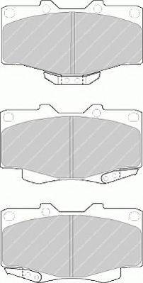 Ferodo FSL797 - Kit de plaquettes de frein, frein à disque cwaw.fr