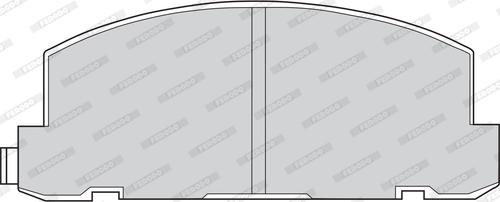 Ferodo FVR505 - Kit de plaquettes de frein, frein à disque cwaw.fr