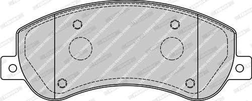 Ferodo FVR1928-D - Kit de plaquettes de frein, frein à disque cwaw.fr