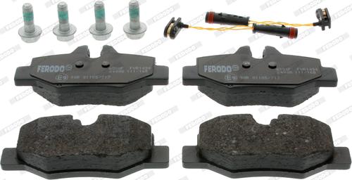 Ferodo FVR1494 - Kit de plaquettes de frein, frein à disque cwaw.fr