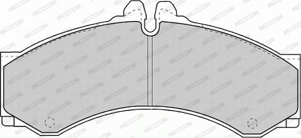 Ferodo FVR1043 - Kit de plaquettes de frein, frein à disque cwaw.fr