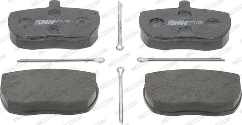 Ferodo FVR886 - Kit de plaquettes de frein, frein à disque cwaw.fr