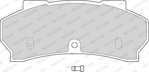 Ferodo FVR302 - Kit de plaquettes de frein, frein à disque cwaw.fr