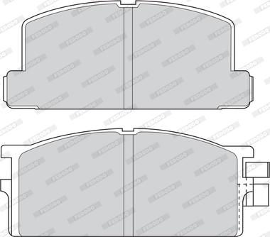 Ferodo FVR295 - Kit de plaquettes de frein, frein à disque cwaw.fr