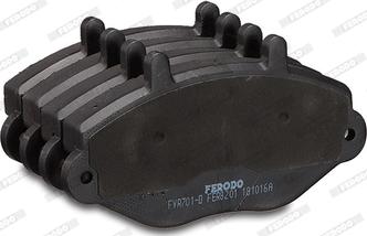 Ferodo FVR701-D - Kit de plaquettes de frein, frein à disque cwaw.fr