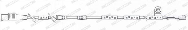 Ferodo FWI353 - Contact d'avertissement, usure des plaquettes de frein cwaw.fr