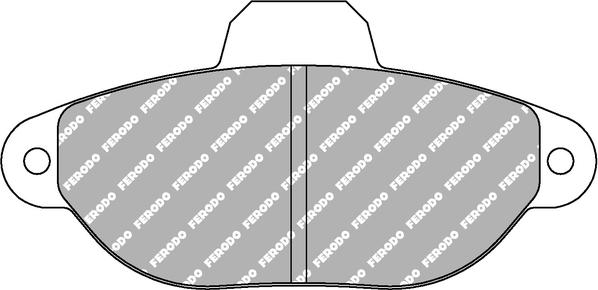 Ferodo Racing FCP925H - Kit de plaquettes de frein, frein à disque cwaw.fr