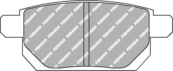 Ferodo Racing FCP4430H - Kit de plaquettes de frein, frein à disque cwaw.fr