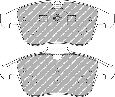 Ferodo Racing FCP4249H - Kit de plaquettes de frein, frein à disque cwaw.fr