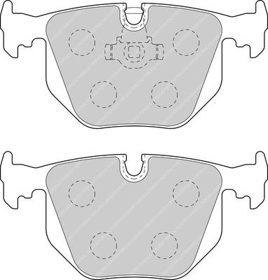 Ferodo Racing FCP1483H - Kit de plaquettes de frein, frein à disque cwaw.fr