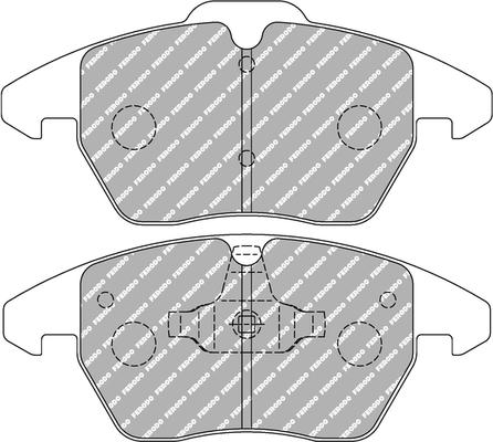 Ferodo Racing FCP1641H - Kit de plaquettes de frein, frein à disque cwaw.fr