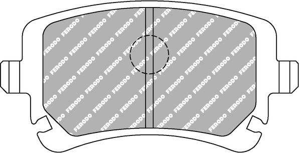 Ferodo Racing FCP1655H - Kit de plaquettes de frein, frein à disque cwaw.fr