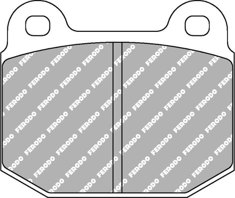 Ferodo Racing FCP116H - Kit de plaquettes de frein, frein à disque cwaw.fr