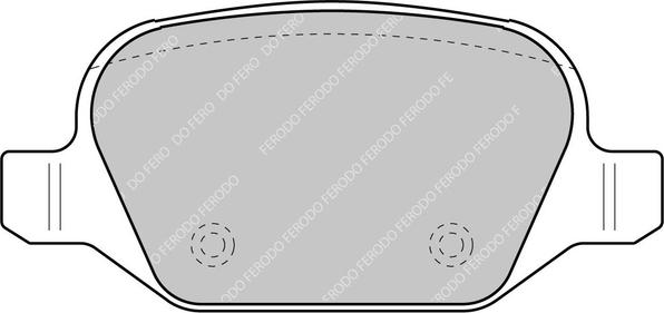 Ferodo Racing FCP1349H - Kit de plaquettes de frein, frein à disque cwaw.fr